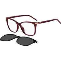 HUGO BOSS BOSS 1787/G/C 55/16/145 Burgundin väriset näkölasit 2 polyamidikehyksillä NAISILLE BOSS 1787/G/C