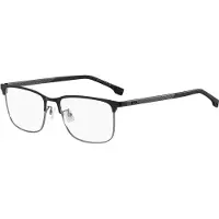HUGO BOSS BOSS 1802/F 55/17/145 Matte mustat tummat rutenium Metallikehykset MIEHET BOSS 1802/F