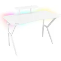 Genesis Gaming Työpöydät Holm 320 RGB White Edition