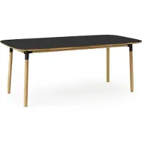 Normann Copenhagen Form pöytä 95x200 cm musta