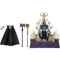 Mattel Universumin Mestarit : Uusi Eternia Masterverse Action Skeletor & Valtaistuin -hahmo 18 Cm