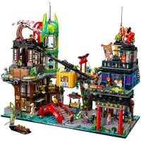 LEGO Ninjago City Markets -rakennuspeli