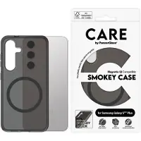 PanzerGlass Care by Galaxy S25+ Urban Combat -suojakuori, Smokey, Qi Compatible