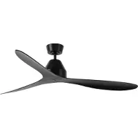 Beacon Whitehaven-kattotuuletin, musta, DC, halkaisija 142 cm – Beacon , Whitehaven, Musta, Olohuone, Muovi, Moderni