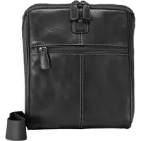 Bric's Life Pelle Crossbody-laukku Nahka 24 cm Musta