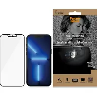 PanzerGlass iPhone 13 Pro Max Case Friendly Swarovski CamSlider Panssarilasi - 9H - Musta Reuna
