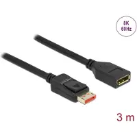 DeLOCK – DisplayPort extension cable 8K 60 Hz 3 m (87072)