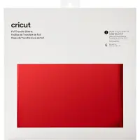 Cricut Transfer Foil Sheets 30x30cm 8 sheets (Red)