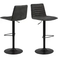 Ebuy24 Finch 2 baarijakkaran setti, harmaa