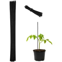 Relaxdays Sarja 50 puutarhagrilliä 60 cm, musta