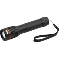 DMAX TLG 301, Käsikokoinen taskulamppu, Musta, Alumiini, IP44, LED, 5 W (40403)