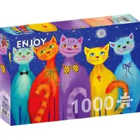 Enjoy Smiling Cats 1000p palapeli