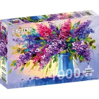 Enjoy Puzzle ENJOY Bouquet of Lilacs in a Vase 1000p palapeli