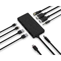 Unisynk 9 Port Dual Display USB-C telakointiasema