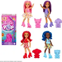 Barbie Chelsea Pop! Reveal -yllätysnuket mehupurkissa