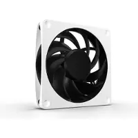 Alphacool Apex Stealth Metal Power Fan - 3000 rpm - White, 120mm PWM-laitetuuletin