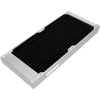 Watercool HEATKILLER RAD 280-S Stainless Steel, 280mm jäähdytin, ruostumaton teräs