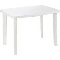 IPAE Progarden Pöytä Faretto 102x68 cm, valkoinen