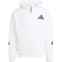 Adidas Urheilullinen collegetakki 'Z.N.E.' musta / valkoinen