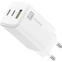 Cellularline line ACHUSB3GAN65WTABW - power adapter - QC / PD portable - 65 Watt Virtalähde - 65 Watt - ATX - 80 Plus