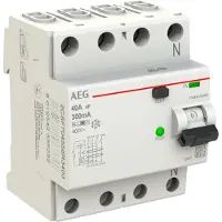 AEG BUSCH JAEGER RCD FN440/B300 4P tyyppi B 40A 300mA (2CSF704556R3400)