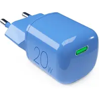 Puro 20W GaN USB-C wall charger - blue