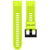 CaseOnline Urheilu kellon ranneke easyfit Garmin Fenix 8 (51mm) - Lime