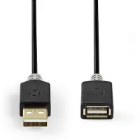 Nedis CCBW60010AT20 Uros- Naaras 2.00 m 2.0 USB-A-kaapeli
