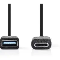 Nedis USB-C uros - USB-A naaras sovitin