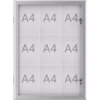MAUL Excite, 651 x 912 mm, Muotokuva, Terästä, Lasi, Alumiini, 1 ovi(a), 739 mm (6653908)