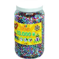 Hama Midi Raidalliset Askarteluhelmet 13000 Osaa Mix 90