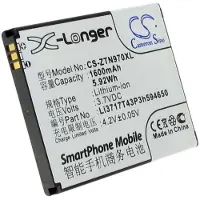 123accu ZTE Blade 3 Akku 1600 mAh