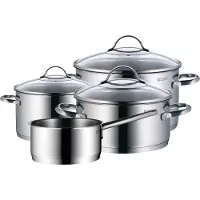 WMF Provence Plus, Kattilasetti, Ruostumaton teräs, Ruostumaton teräs, Ruostumaton teräs, Ruostumaton teräs, Ruostumaton teräs