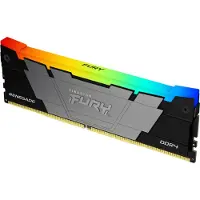 Kingston 64GB (4 x 16GB) FURY Renegade DDR4 RGB, 3200MHz, CL16, 1.35V, musta/harmaa