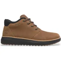 Timberland for man. TB0A6A8NEM71 Leather chukka boots with Gore-Tex membrane Hudson Road brown (44.5), Flat, Laces, Casual