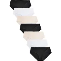 Next Alushousut beige / musta / valkoinen