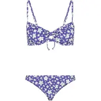 LASCANA Bikini 'Cecily' indigonsininen / minttu / valkoinen