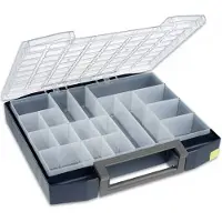 Raaco Lajitelmalaatikko 18 lokeroa 465x401x78mm