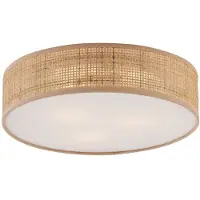 QAZQA Orientalinen rotinki kattovalaisin 38cm - Trammy