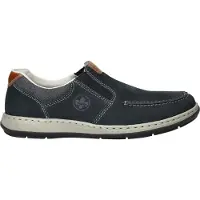 Rieker Loafer tummanpunainen / musta