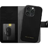 IDEAL OF SWEDEN Magnet Wallet+ MagSafe-lompakkokotelo, iPhone 16 Pro, musta