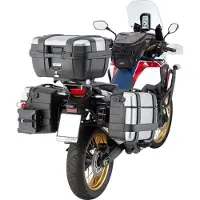 Givi Monokey/retro Fit Rapid Release Honda Crf1000l Africa Twin Sivulaukkujen Asennus
