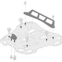 SW-Motech Adapterisetti SW-Motechille GIVI/KAPPA MONOLOCK MUSTA