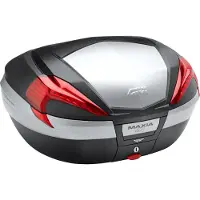 Givi MAXIA V56N/NT MUSTA/PUNAINEN, 56 litraa