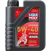 Liqui moly Moott.öljy 4T Synth 5W-40 Offr.Race,1 l SYNTH 5W-40 OFFR RACE 1 L