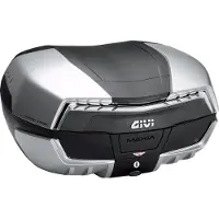 Givi TOPCASE MAXIA 5 MONOKEY, 58 L, VÄRI ALU MONOKEY, 58L, ALU/LÄPIK. hopea