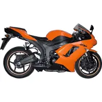 MIVV Suono Kawasaki Zx-6 R 2007-08 Uk.019.l9 Homologoitu Slip On äänenvaimennin