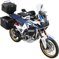Hepco & becker Xplorer Cutout Honda Africa Twin Adventure Sports/dct 18-19 6519510 00 22-01-40 Sivulaukkujen Asennus