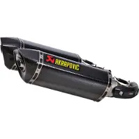 Akrapovic Slip-on Line Ducati Monster 696/796/1100/1100s S-d10so7-hzc Ei-homologoitu Slip-on äänenvaimennin