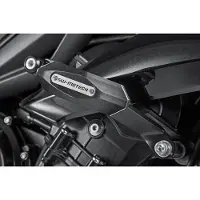 SW-Motech Frame liukusäädinsarja - musta. Triumph Street kolminkertainen (12-) / Rx (15-).